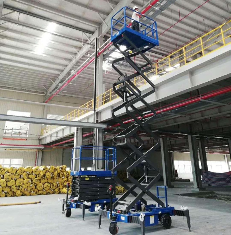 滁州助力行走剪叉式高空作业平台